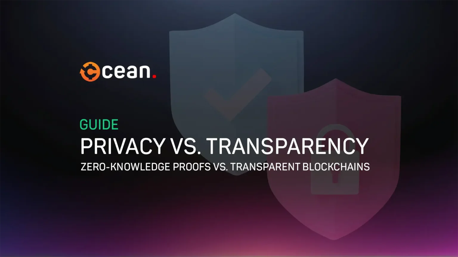 Zero-Knowledge Proofs vs. Transparent Blockchains